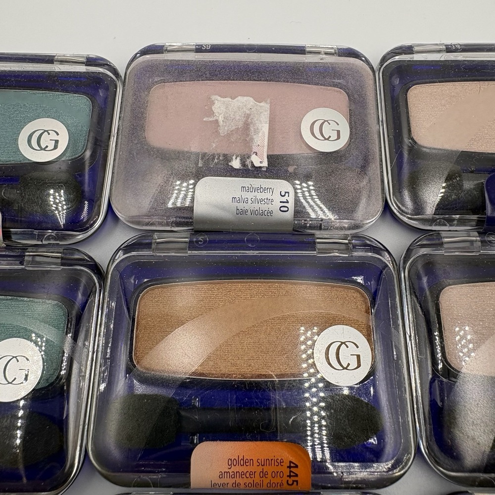 Lot Of 20 Vintage 2000"s Cover Girl Eye Enhancers Single Shadows Various Colors - Picture 4 of 16